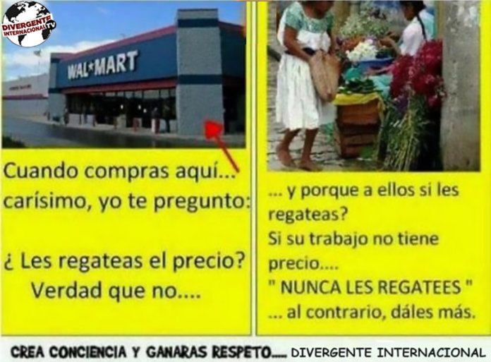 Piensa global y compra local…