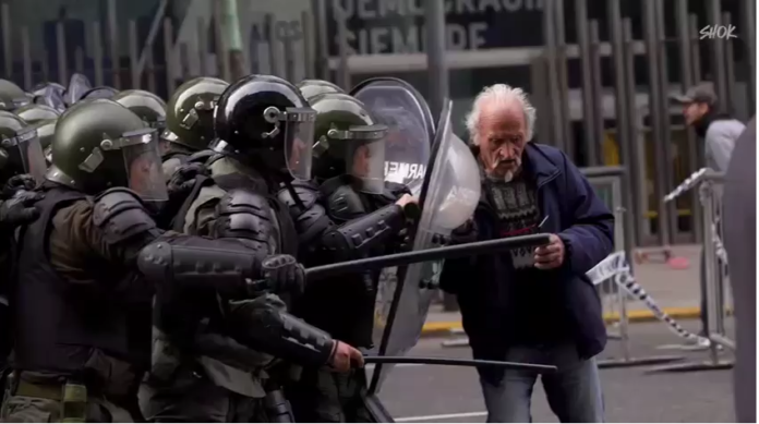 Reprimen al movimiento de jubilados en Argentina