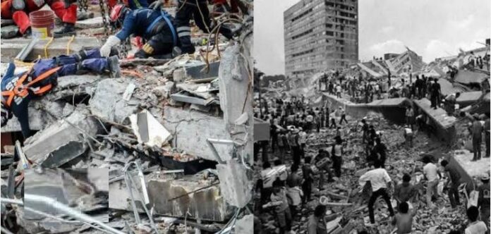 Aniversario luctuoso del terremoto del 19 de septiembre de 1985