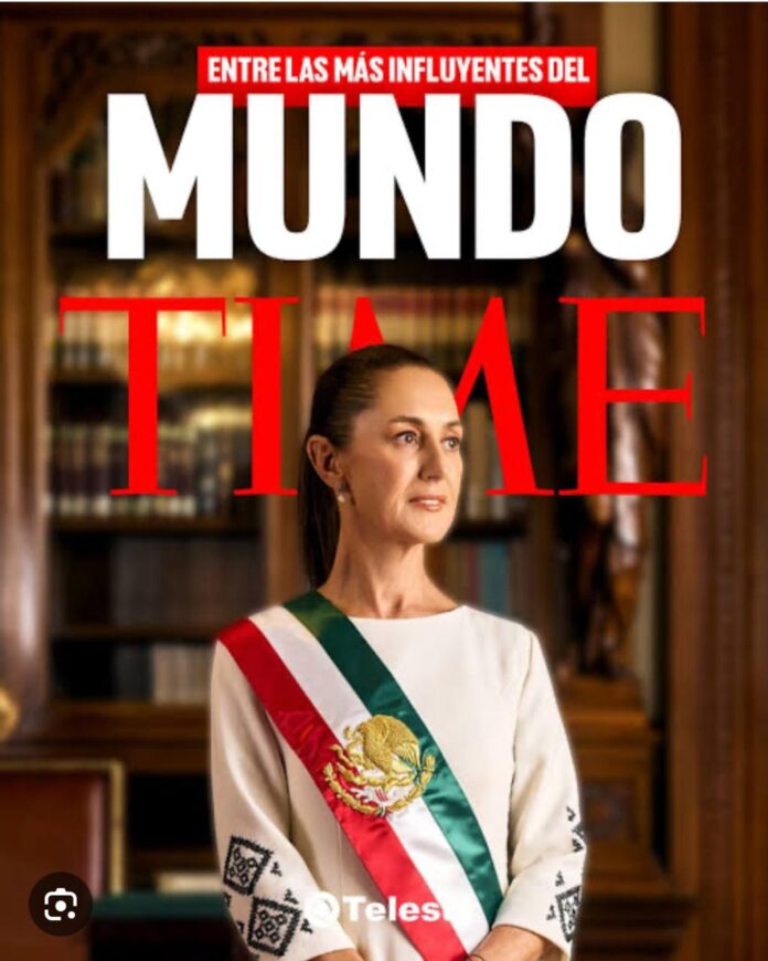 Claudia Sheinbaum fue seleccionada entre las 100 personalidades más influyentes del mundo
