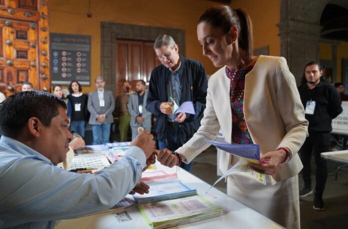 ¡Que viva la democracia! ¡Que viva el nuevo Poder Judicial!: Claudia Sheinbaum