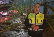 ⚠️ El Gobierno de Oaxaca activó protocolos de emergencia y auxilio para atender, desde el territorio, afectaciones y encharcamientos generados por las fuertes lluvias presentadas la tarde de este jueves.