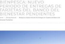 🎣💳 Si eres derechohabiente de Bienpesca y no pudiste recoger tu nueva tarjeta del Banco del Bienestar en la entrega pasada, podrás acudir por ella a partir de este 27 abril.