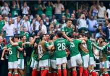 EL TRI DERROTÓ 2-0 A SUDÁFRICA EN EL ESTADIO CIUDAD DE MÉXICO CON GOLES DE JULIÁN QUIÑONES Y RAÚL JIMÉNEZ.