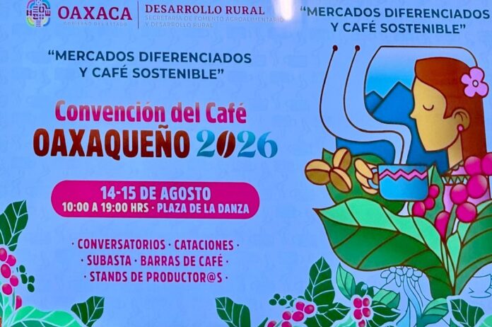 De Oaxaca para el mundo: inaugura Salomón Jara Convención del Café Oaxaqueño 2026