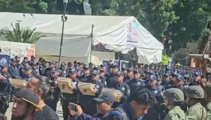 Oaxaca de Juárez avanza en la dignificación de la función policial…