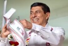 Salomón Jara crea tradición en la Verbena Popular “Sabores de la Patria”. Donde sus Funcionarios sirven al Pueblo…
